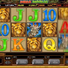 Online Mega Moolah Jackpot spelen