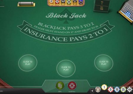 European Blackjack MH (Play’n Go)