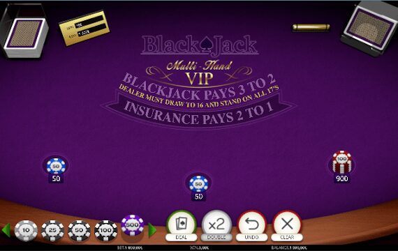 Blackjack Multihand VIP (iSoftBet)