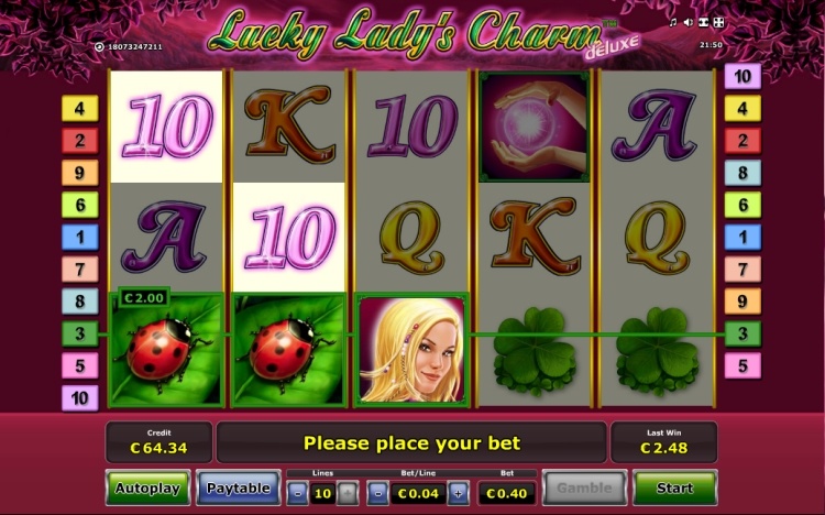 Online Lucky Lady’s Charm Deluxe spelen