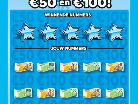 Win € 50 of € 100 kraslot