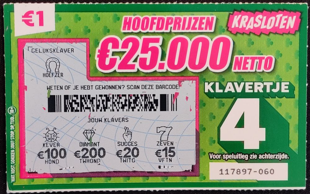 casino.nl kraslot review Klavertje 4 gekrast
