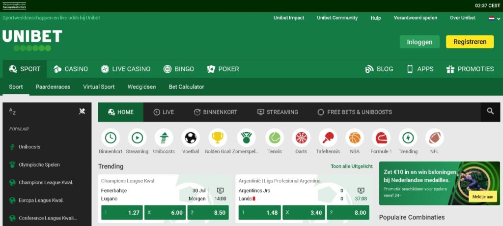 Unibet Sport