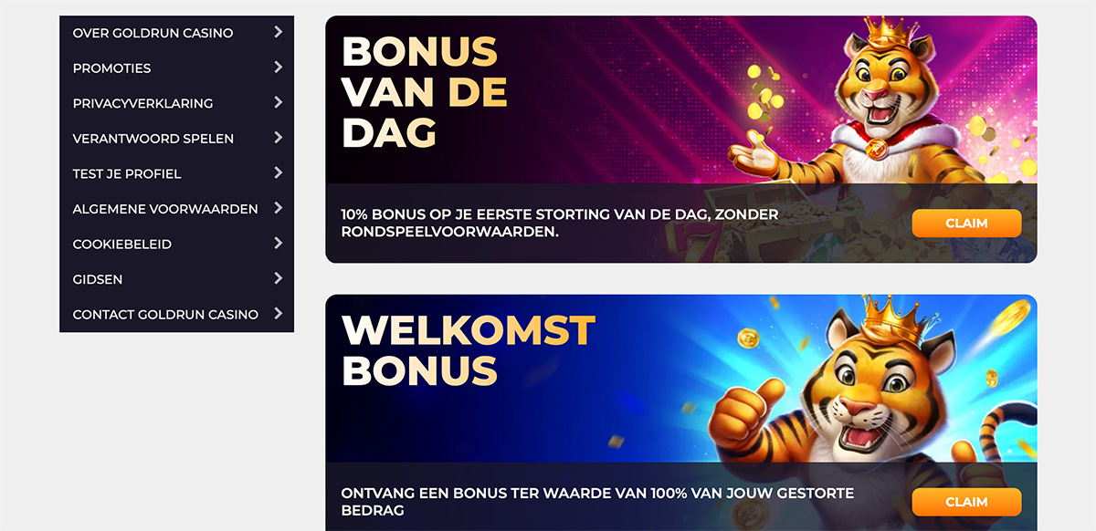 goldrun casino promoties