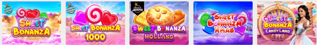sweet bonanza variaties