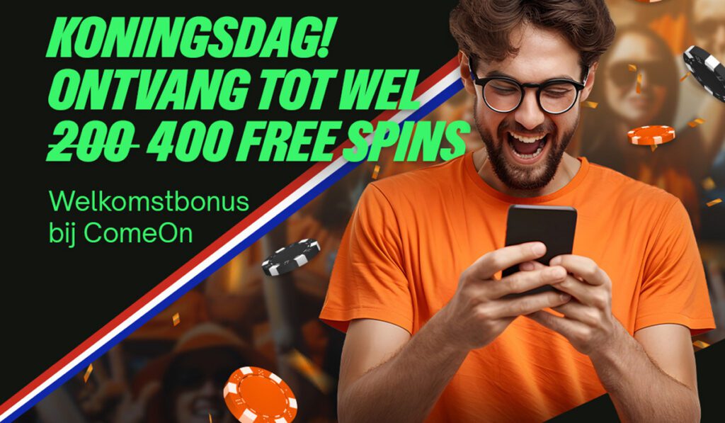 koningsdag bonus ComeOn