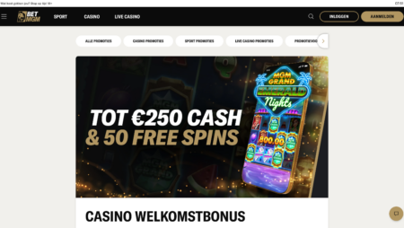 BetMGM screenshot juli 2024 - casino