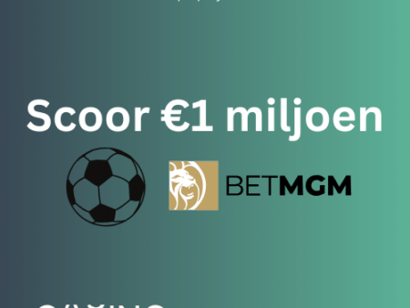 Kans op €1.000.000 met Golden Goals bij BetMGM