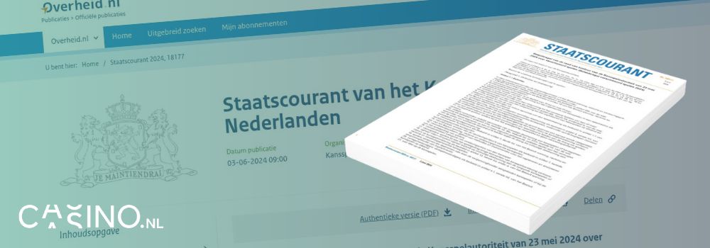 casino.nl update beleidsregels staatscourant