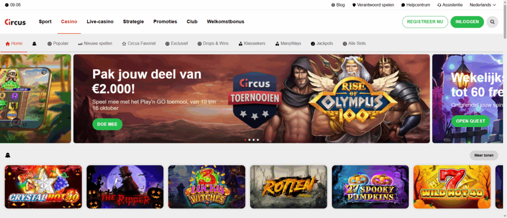 Circus website