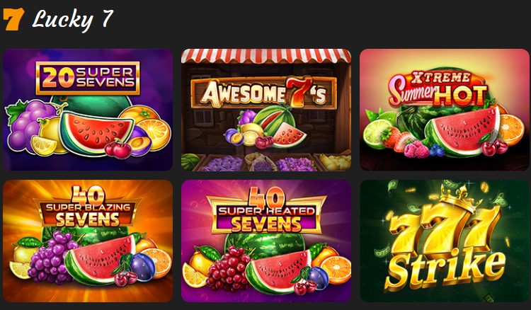 lucky 7 casino spellen