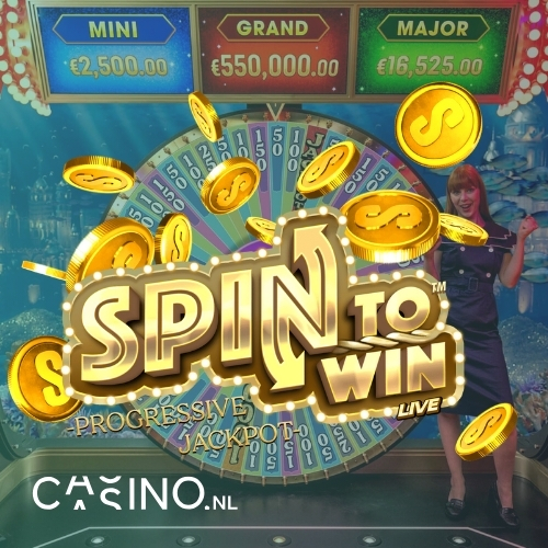 Spin to Win jackpot spellen van Stakelogic