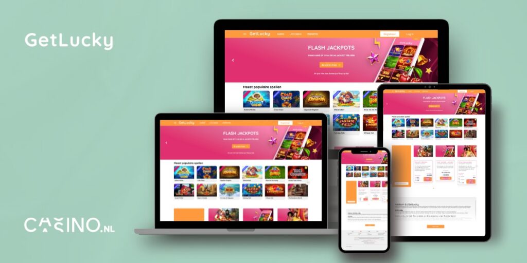 Review van GetLucky Casino.