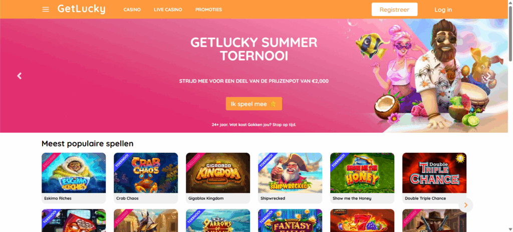 review van GetLucky Nederland