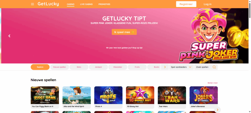 GetLucky online casino