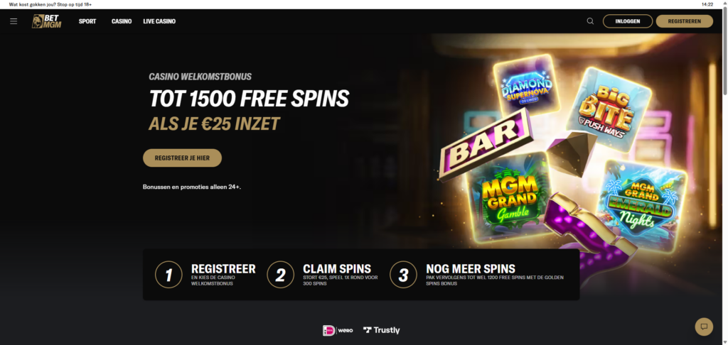 betmgm bonus in Nederland