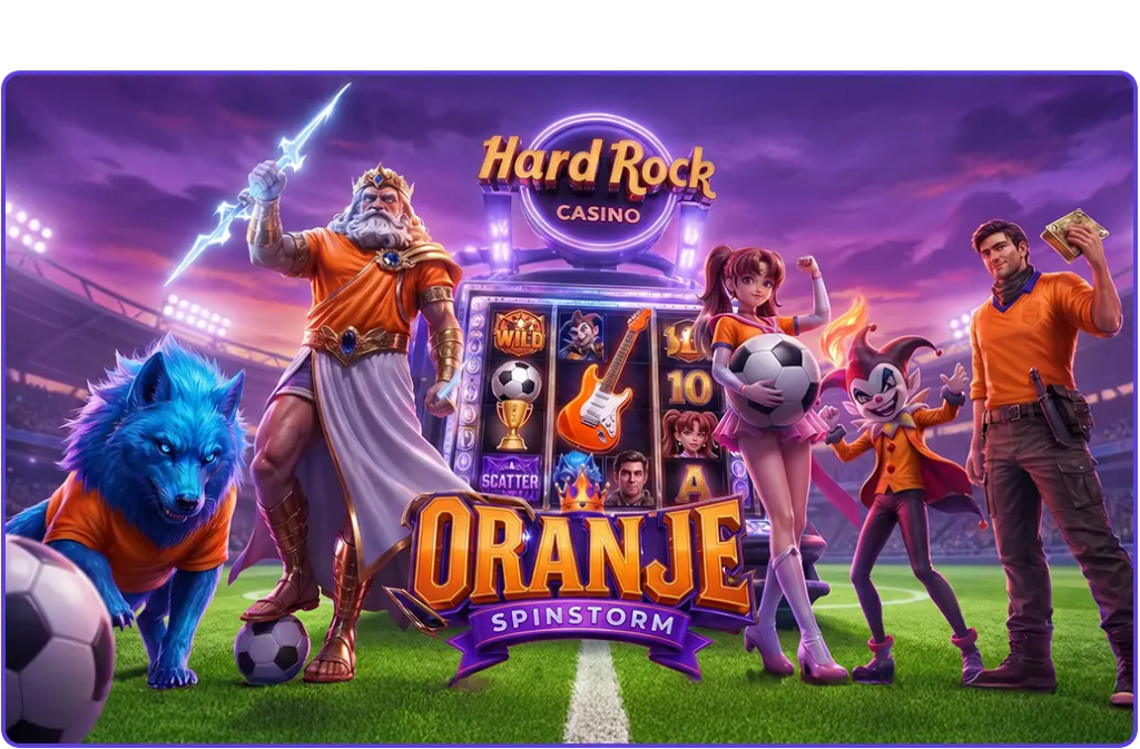 hardrock free spins Oranje